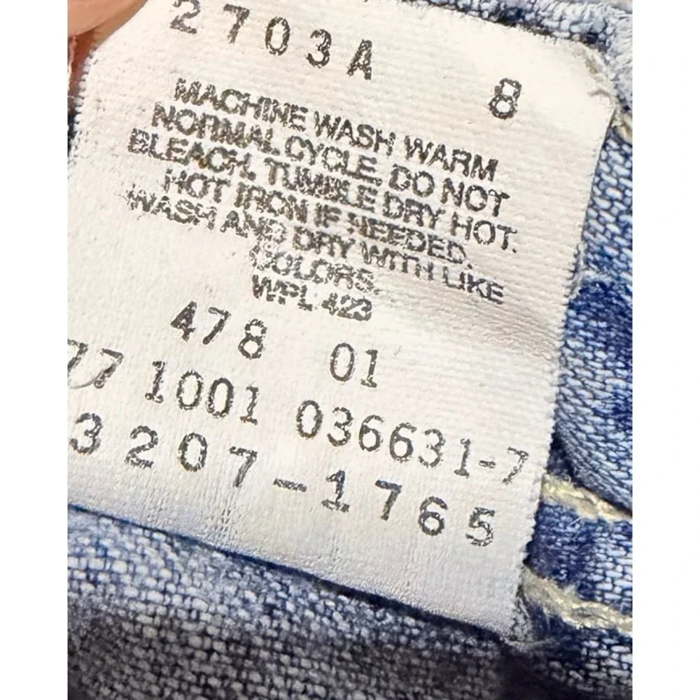 Vintage‎ Levi's Toddler Denim Carpenter Shorts Size 4 Light Wash USA Style